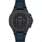 Hugo Boss Taper 1514086 45mm Men’s Chronograph Watch – Black Dial & Navy Blue Genuine Leather Strap