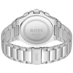Hugo Boss Taper 1514087 45mm Men’s Chronograph Watch – Silver Sunray Dial & Stainless Steel Bracelet