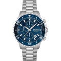 Hugo Boss Admiral 1513907 46mm Men’s Chronograph Watch – Blue Dial & Stainless Steel Bracelet