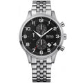 Hugo Boss Aeroliner 1512446 44mm Men’s Chronograph Watch – Black Dial & Stainless Steel Bracelet