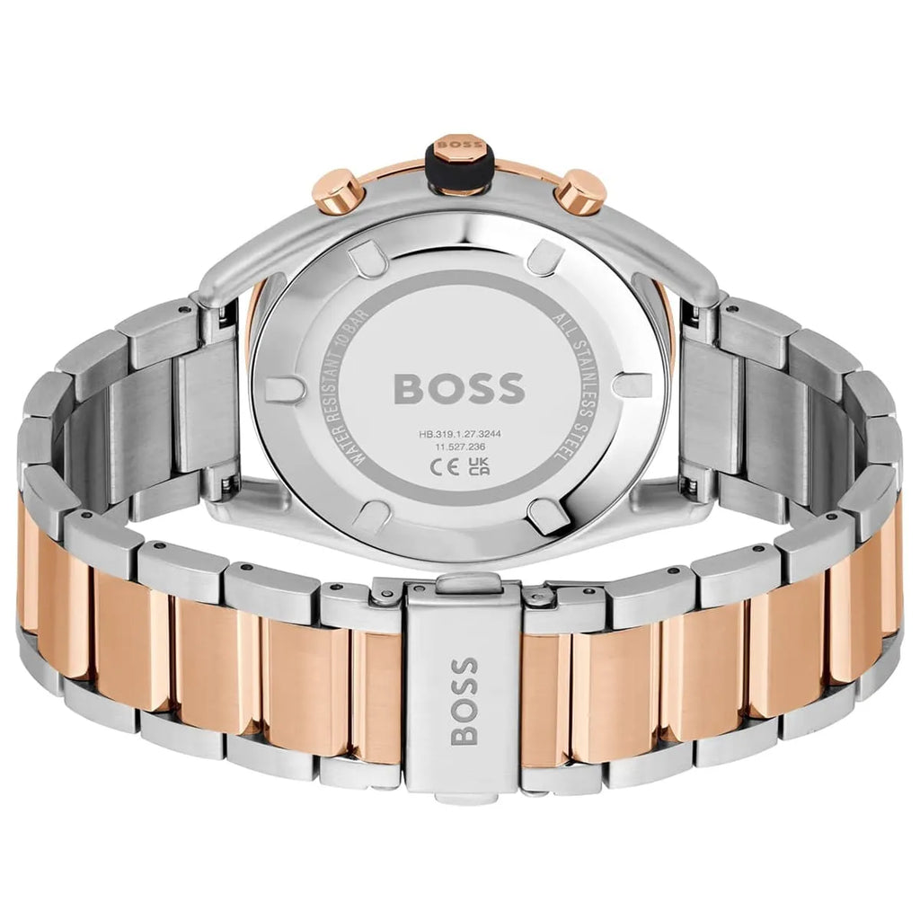 Hugo Boss Center Court 1514026 44mm Men’s Chronograph Watch – Blue Dial & Stainless Steel Bracelet