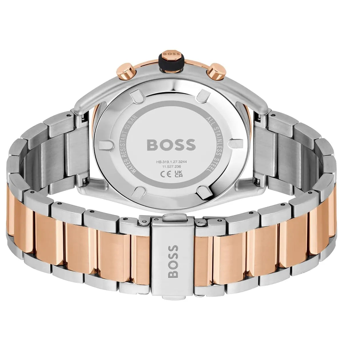 Hugo Boss Center Court 1514026 44mm Men’s Chronograph Watch – Blue Dial & Stainless Steel Bracelet