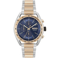 Hugo Boss Center Court 1514026 44mm Men’s Chronograph Watch – Blue Dial & Stainless Steel Bracelet