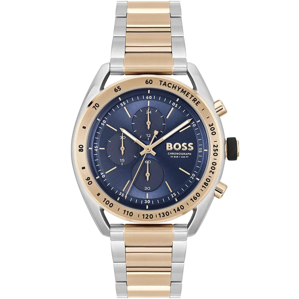 Hugo Boss Center Court 1514026 44mm Men’s Chronograph Watch – Blue Dial & Stainless Steel Bracelet