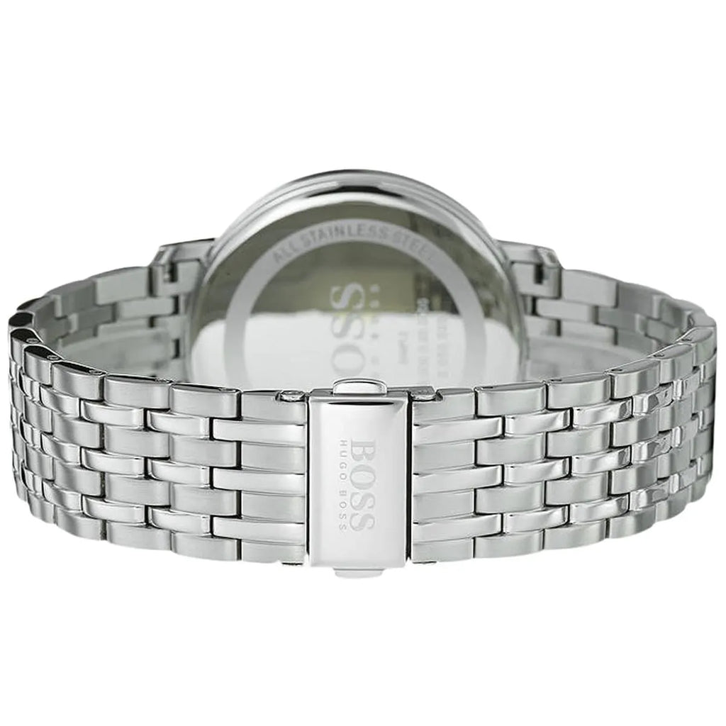 Hugo Boss Corporal 1513641 40mm Men’s Quartz Watch – Black Dial & Stainless Steel Bracelet