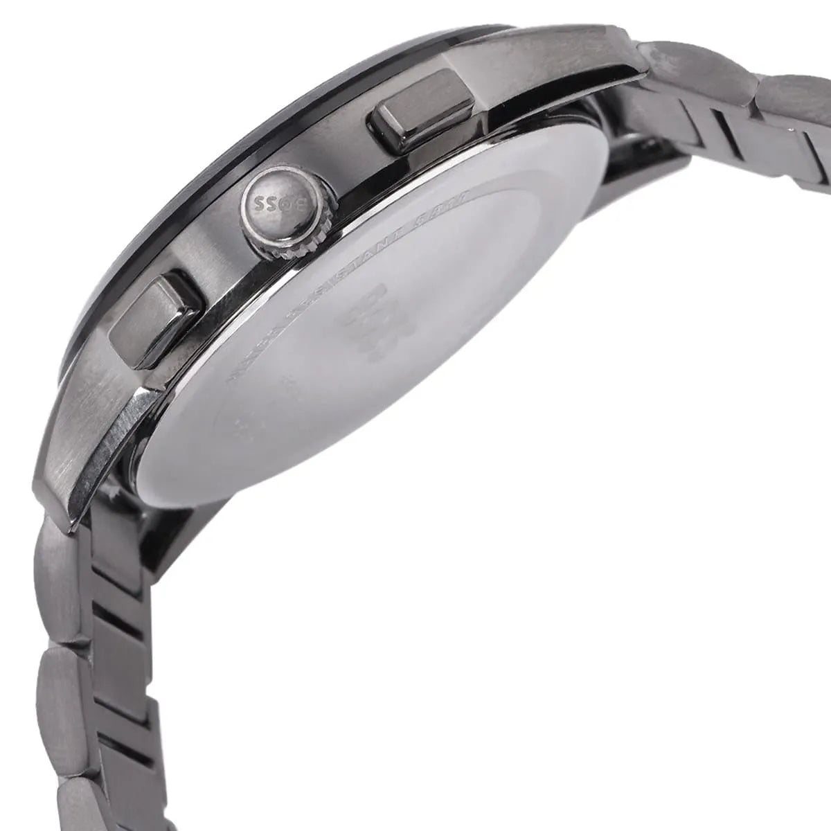 Hugo Boss Dapper 1513929 43mm Men’s Chronograph Watch – Black Dial & Stainless Steel Bracelet
