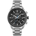 Hugo Boss Distinct 1513857 46mm Men’s Chronograph Watch – Black Dial & Stainless Steel Bracelet