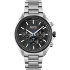Hugo Boss Distinct 1513857 46mm Men’s Chronograph Watch – Black Dial & Stainless Steel Bracelet