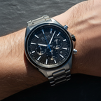 Hugo Boss Distinct 1513857 46mm Men’s Chronograph Watch – Black Dial & Stainless Steel Bracelet