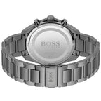 Hugo Boss Distinct 1513858 46mm Men’s Chronograph Watch – Grey Honeycomb-Textured Dial & Stainless Steel Bracelet