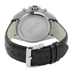 Hugo Boss Driver 1512879 44mm Men’s Chronograph Watch – Black Dial & Black Leather Strap