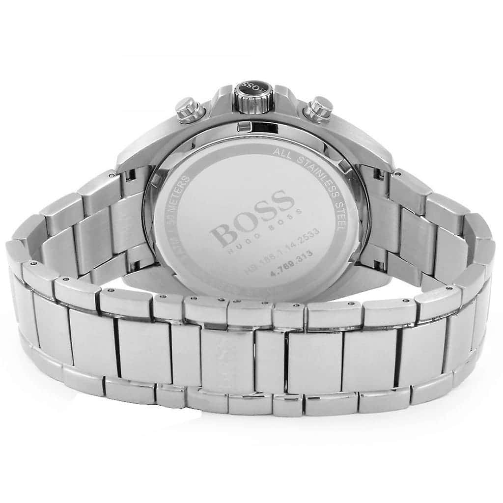 Hugo Boss Driver 1512883 44mm Men’s Chronograph Watch – Black Dial & Silver-tone Bracelet