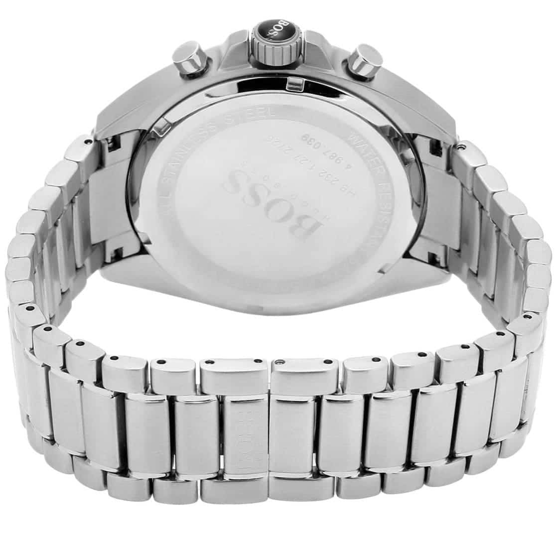 Hugo Boss Driver 1513080 44mm Men’s Chronograph Watch – Black Dial & Silver-tone Bracelet
