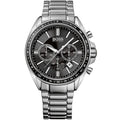 Hugo Boss Driver 1513080 44mm Men’s Chronograph Watch – Black Dial & Silver-tone Bracelet