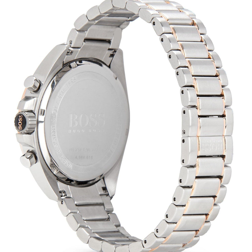 Hugo Boss Driver 1513094 44mm Men’s Chronograph Watch – Black Sunray Dial & Stainless Steel Bracelet
