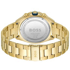 Hugo Boss Energy 1513973 44mm Men’s Chronograph Watch – Blue Dial & Gold-tone Link Bracelet