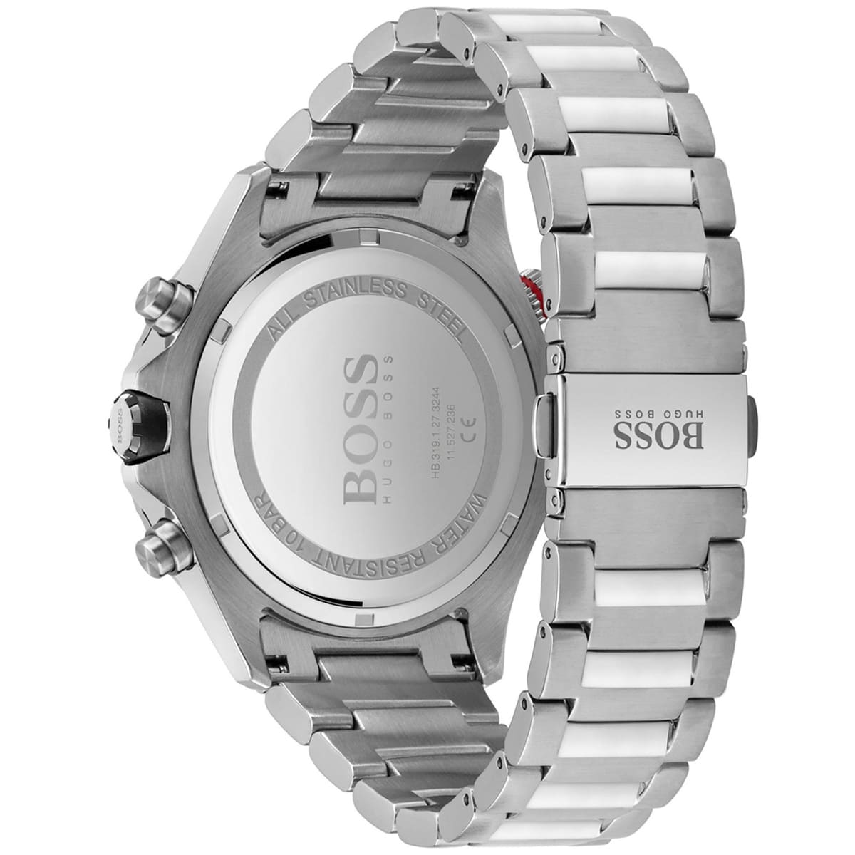 Hugo Boss Globetrotter 1513823 46mm Men’s Chronograph Watch – Blue Dial & Stainless Steel Bracelet
