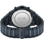 Hugo Boss Globetrotter 1513824 46mm Men’s Chronograph Watch – Black Dial & Stainless Steel Bracelet