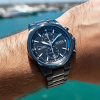 Hugo Boss Globetrotter 1513824 46mm Men’s Chronograph Watch – Black Dial & Stainless Steel Bracelet