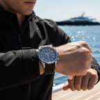 Hugo Boss Globetrotter 1513931 46mm Men’s Chronograph Watch – Grey Dial & Black Silicone Strap