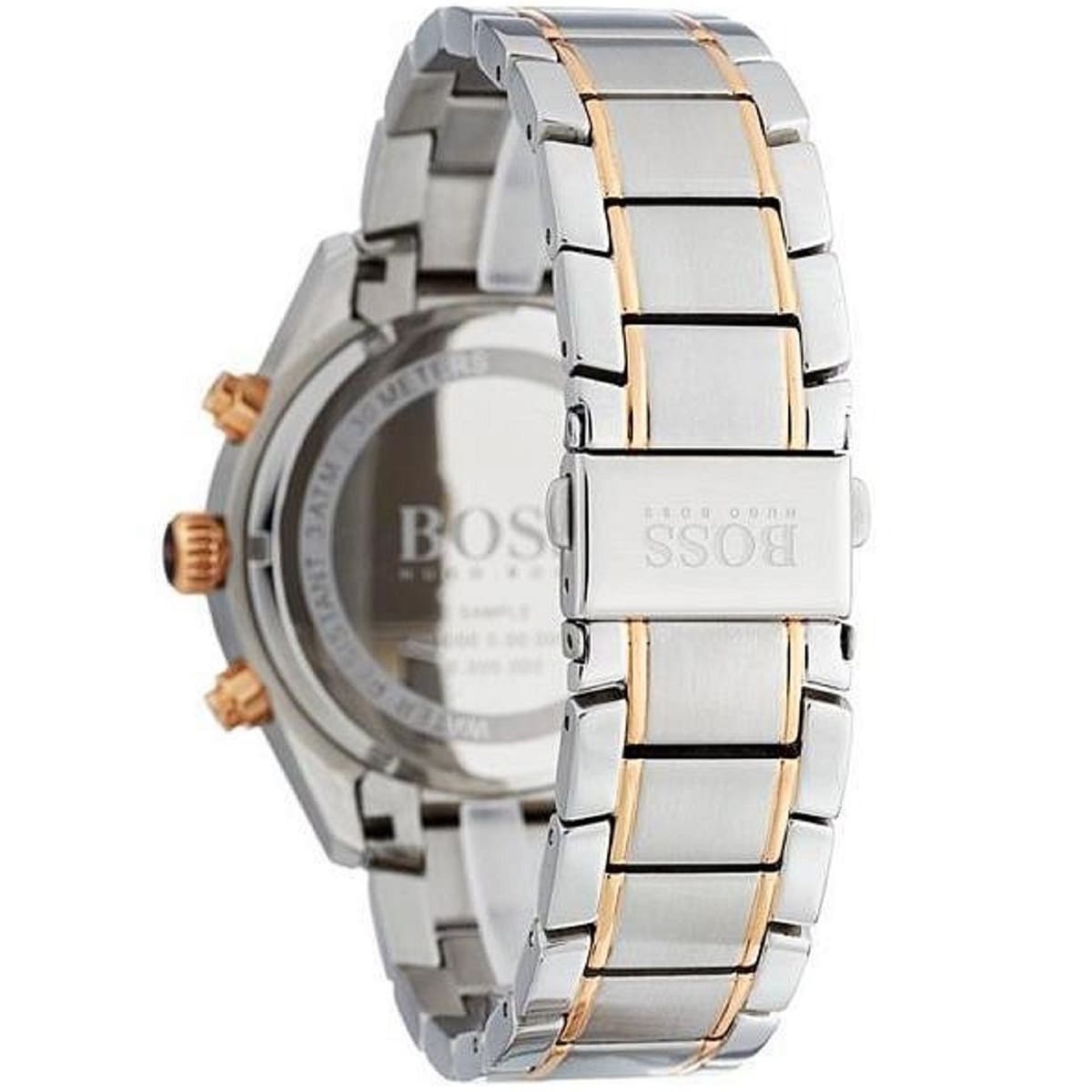 Hugo Boss Grand Prix 1513473 44mm Men’s Chronograph Watch – Black Dial & Stainless Steel Bracelet