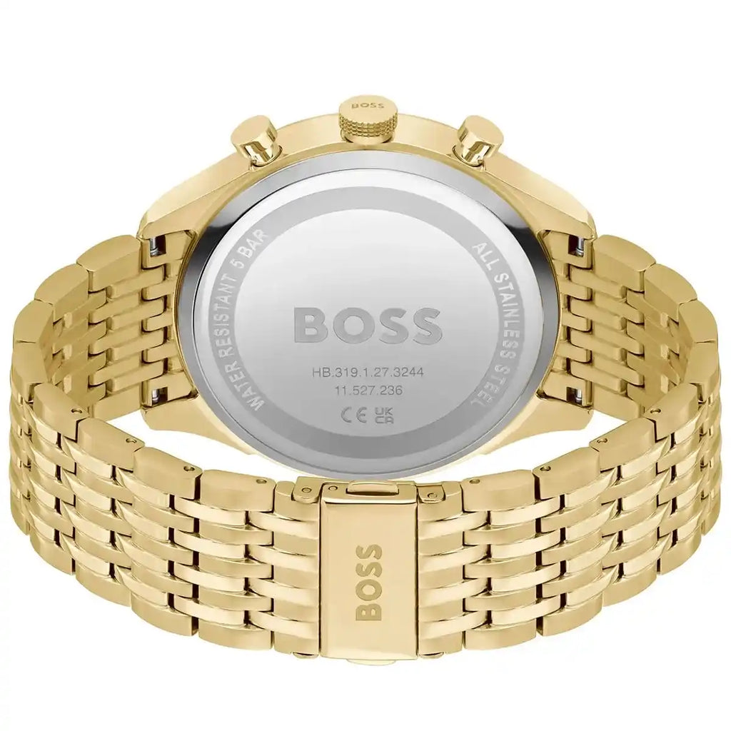 Hugo Boss Gregor 1514051 45mm Men’s Chronograph Watch – Grey Dial & Stainless Steel Bracelet