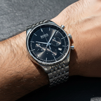 Hugo Boss Gregor 1514082 45mm Men’s Chronograph Watch – Black Dial & Stainless Steel Bracelet