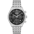 Hugo Boss Gregor 1514082 45mm Men’s Chronograph Watch – Black Dial & Stainless Steel Bracelet