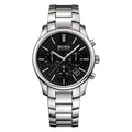 Hugo Boss Hero 1513433 44mm Men’s Chronograph Watch – Black Dial & Silver-tone Bracelet
