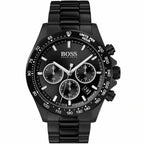 Hugo Boss Hero 1513754 45mm Men’s Chronograph Watch – Black Dial & Stainless Steel Bracelet