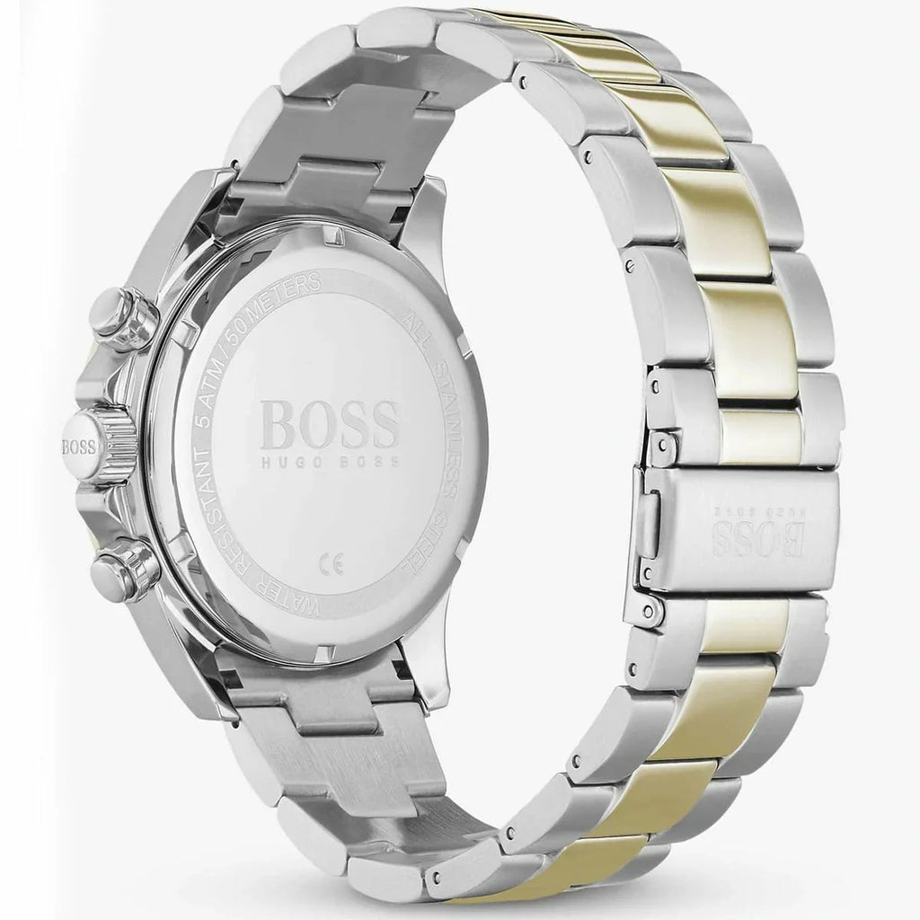 Hugo Boss Hero 1513767 45mm Men’s Chronograph Watch – Blue Dial & Stainless Steel Bracelet