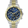 Hugo Boss Hero 1513767 45mm Men’s Chronograph Watch – Blue Dial & Stainless Steel Bracelet