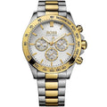 Hugo Boss Ikon 1512960 46mm Men’s Chronograph Watch – Silver Sunray Dial & Stainless Steel Bracelet