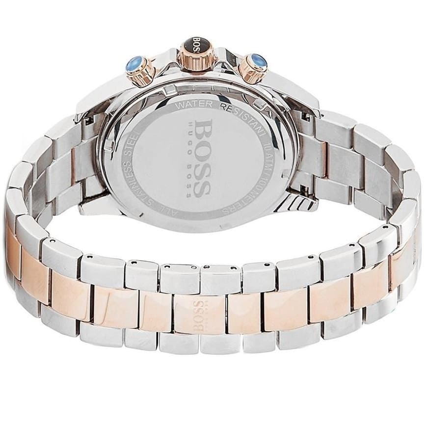 Hugo Boss Ikon 1513339 44mm Men’s Chronograph Watch – Grey Dial & Stainless Steel Bracelet