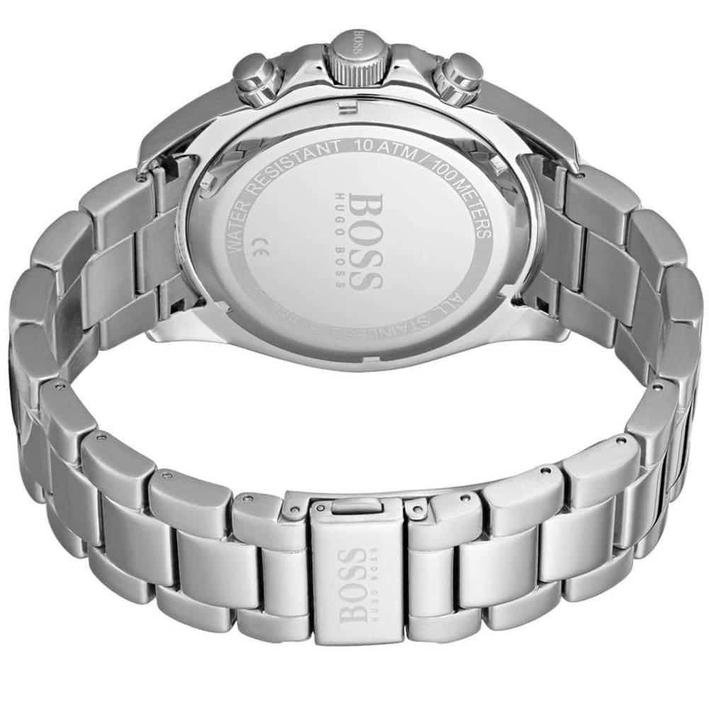 Hugo Boss Ocean Edition 1513704 46mm Men’s Chronograph Watch – Blue Dial & Stainless Steel Bracelet