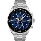Hugo Boss Ocean Edition 1513704 46mm Men’s Chronograph Watch – Blue Dial & Stainless Steel Bracelet