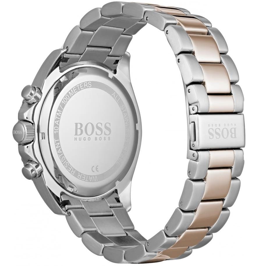 Hugo Boss Ocean Edition 1513705 48mm Men’s Chronograph Watch – Grey Dial & Stainless Steel Bracelet
