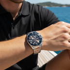 Hugo Boss Ocean Edition 1513705 48mm Men’s Chronograph Watch – Grey Dial & Stainless Steel Bracelet