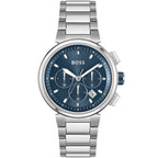 Hugo Boss One 1513999 44mm Men’s Chronograph Watch – Blue Dial & Silver-tone Link Bracelet
