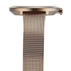 Hugo Boss Praise 1502548 36mm Women’s Two-Hand Quartz Watch – Rose Gold Sunray Dial with Crystal Ring & Rose Gold Stainless Steel Mesh Bracelet