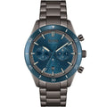 Hugo Boss Santiago 1513863 44mm Men’s Chronograph Watch – Blue Dial & Stainless Steel Bracelet