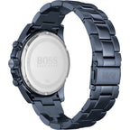 Hugo Boss Santiago 1513865 44mm Men’s Quartz Watch – Grey Dial & Stainless Steel Bracelet