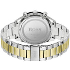 Hugo Boss Santiago 1513872 44mm Men’s Chronograph Watch – Green Dial & Stainless Steel Bracelet