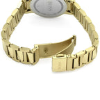 Hugo Boss Signature 1502541 34mm Women’s Quartz Watch – Gold Sunray Dial & Gold-Tone Stainless Steel Link Bracelet