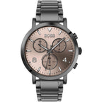 Hugo Boss Spirit 1513695 41mm Men’s Chronograph Watch – Bronze Dial & Stainless Steel Bracelet