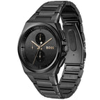 Hugo Boss Steer 1514068 44mm Men’s Chronograph Watch – Grey Dial & Stainless Steel Bracelet