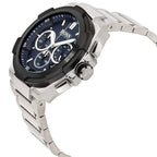 Hugo Boss Supernova 1513360 46mm Men’s Chronograph Watch – Blue Dial & Silver-tone Bracelet