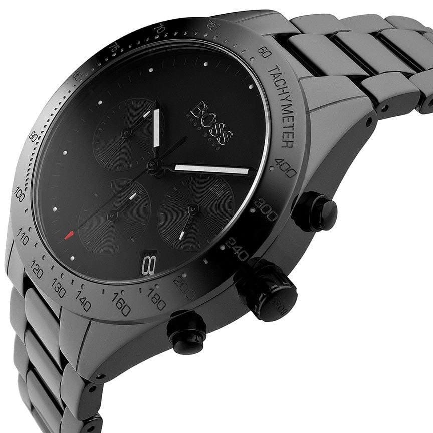 Hugo Boss Talent 1513581 42mm Men’s Chronograph Watch – Black Dial & Stainless Steel Bracelet