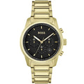 Hugo Boss Trace 1514006 44mm Men’s Chronograph Watch – Black Dial & Stainless Steel Bracelet