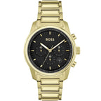 Hugo Boss Trace 1514006 44mm Men’s Chronograph Watch – Black Dial & Stainless Steel Bracelet